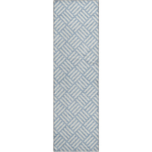 Luxury Washable Indoor/Outdoor The Reserve Denim 2'3