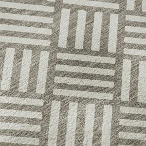 Luxury Washable Indoor/Outdoor The Reserve Taupe 1\'8\" x 2\'6\" Rug