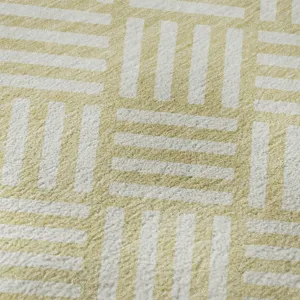 Luxury Washable Indoor/Outdoor The Reserve Wheat 2\'6\" x 3\'10\" Rug