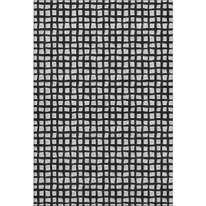Luxury Washable Indoor/Outdoor The Reserve Black Rug