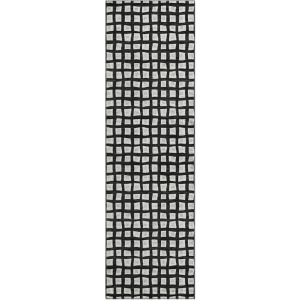 Luxury Washable Indoor/Outdoor The Reserve Black 2'3