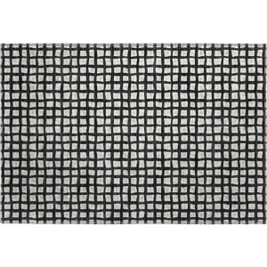 Luxury Washable Indoor/Outdoor The Reserve Black Rug