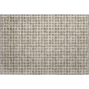 Luxury Washable Indoor/Outdoor The Reserve Brown Rug