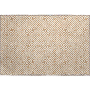 Luxury Washable Indoor/Outdoor The Reserve Copper Rug