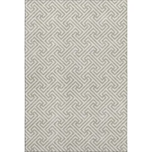 Luxury Washable Indoor/Outdoor The Reserve Flax 8\' x 10\' Rug