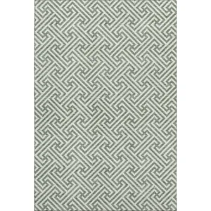 Luxury Washable Indoor/Outdoor The Reserve Sage 10\' x 14\' Rug