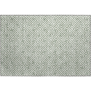 Luxury Washable Indoor/Outdoor The Reserve Sage Rug