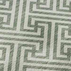 Luxury Washable Indoor/Outdoor The Reserve Sage 2\'3\" x 7\'6\" Runner Rug