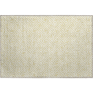 Luxury Washable Indoor/Outdoor The Reserve Wheat Rug