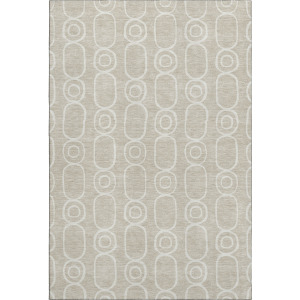 Luxury Washable Indoor/Outdoor The Reserve Beige Rug