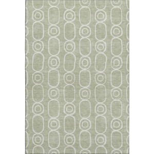 Luxury Washable Indoor/Outdoor The Reserve Celery Rug