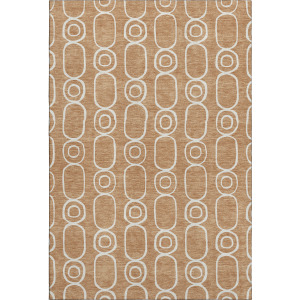 Luxury Washable Indoor/Outdoor The Reserve Copper Rug