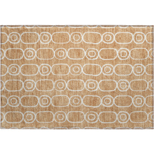 Luxury Washable Indoor/Outdoor The Reserve Copper Rug