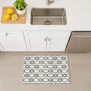 Luxury Washable Indoor/Outdoor The Reserve Ivory 1\'8\" x 2\'6\" Rug