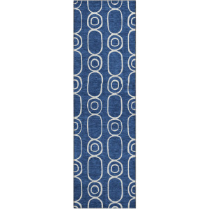 Luxury Washable Indoor/Outdoor The Reserve Navy 2'3
