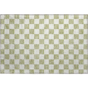 Luxury Washable Indoor/Outdoor The Reserve Aloe Rug