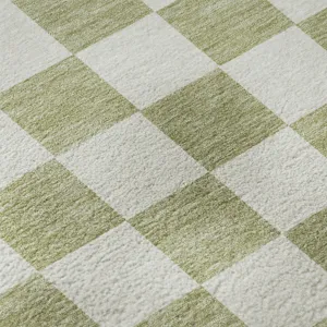 Luxury Washable Indoor/Outdoor The Reserve Aloe 2\'3\" x 7\'6\" Runner Rug