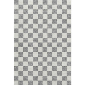 Luxury Washable Indoor/Outdoor The Reserve Gray Rug