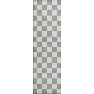 Luxury Washable Indoor/Outdoor The Reserve Gray 2'3