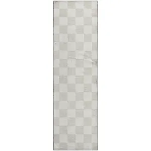 Luxury Washable Indoor/Outdoor The Reserve Linen 2\'3\" x 7\'6\" Runner Rug