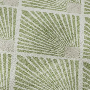 Luxury Washable Indoor/Outdoor The Reserve Aloe 2\'3\" x 7\'6\" Runner Rug