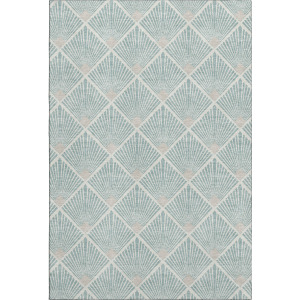 Luxury Washable Indoor/Outdoor The Reserve Seafoam Rug