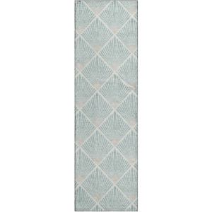 Luxury Washable Indoor/Outdoor The Reserve Seafoam 2'3
