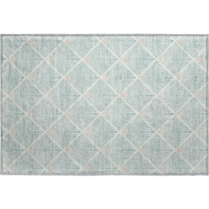 Luxury Washable Indoor/Outdoor The Reserve Seafoam Rug