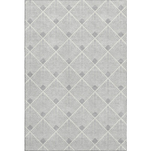Luxury Washable Indoor/Outdoor The Reserve Silver Rug