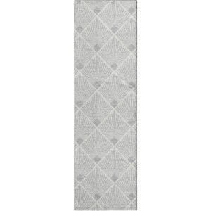Luxury Washable Indoor/Outdoor The Reserve Silver 2'3