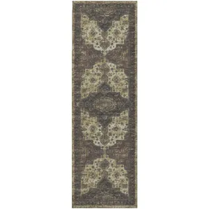 Tuscany Beige 2\'6\" x 12\' Runner Rug