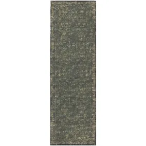 Tuscany Green 2\'6\" x 8\' Runner Rug