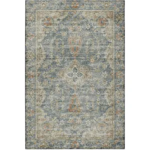 Tuscany Teal 9\' x 12\' Rug
