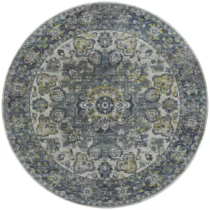 Tuscany Silver 10\' x 10\' Round Rug