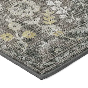 Tuscany Gray 6\' x 6\' Round Rug
