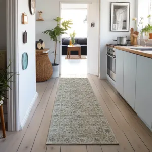 Tuscany Ivory 2\'6\" x 10\' Runner Rug