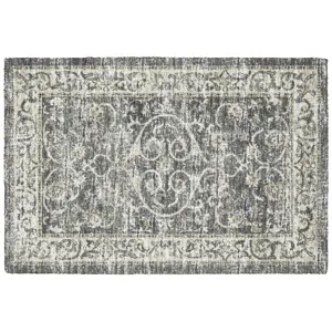 Tuscany Charcoal 1\'8\" x 2\'6\" Rug