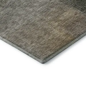 Luxury Washable Trevi Mocha 8\' x 10\' Rug