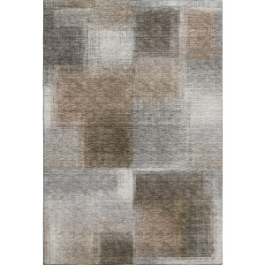 Luxury Washable Trevi Pewter Rug