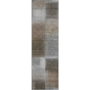 Luxury Washable Trevi Pewter 2'3