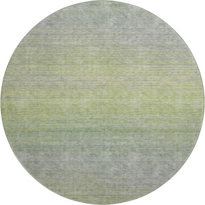 Luxury Washable Trevi Aloe 8' x 8' Round Rug