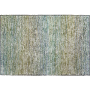 Luxury Washable Trevi Blue Rug