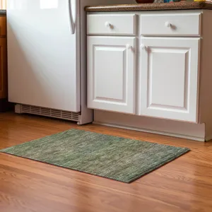 Luxury Washable Trevi Fern 1\'8\" x 2\'6\" Rug