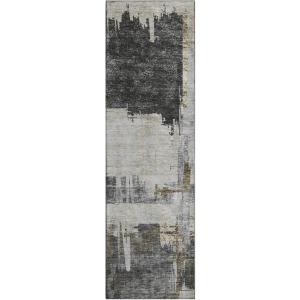 Luxury Washable Trevi Gray 2'3