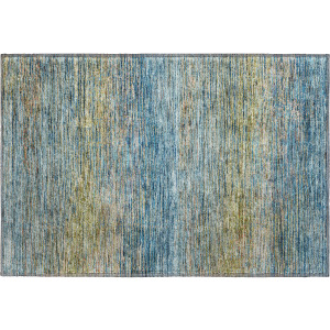 Luxury Washable Trevi Denim Rug