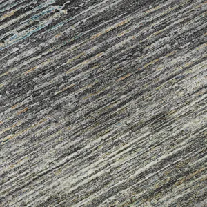 Luxury Washable Trevi Granite 2\'3\" x 7\'6\" Runner Rug