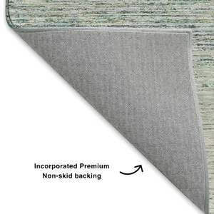 Luxury Washable Trevi Linen 10\' x 14\' Rug