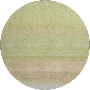 Luxury Washable Trevi Aloe 8' x 8' Round Rug