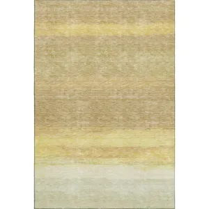Luxury Washable Trevi Tan 10\' x 14\' Rug