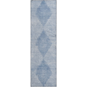 Luxury Washable Trevi Blue 2'3